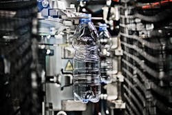 The Matrix reheat stretch blow molding unit from Sidel features new oven technology, better air recycling and stretching action operated by linear motors for energy savings. The Matrix reheat stretch blow molding unit from Sidel features new oven technology, better air recycling and stretching action operated by linear motors for energy savings.