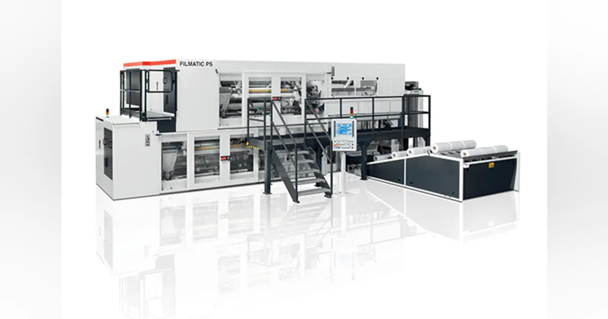 Filmatic Machine Cast film machine technology fuels growing stretch film market ...