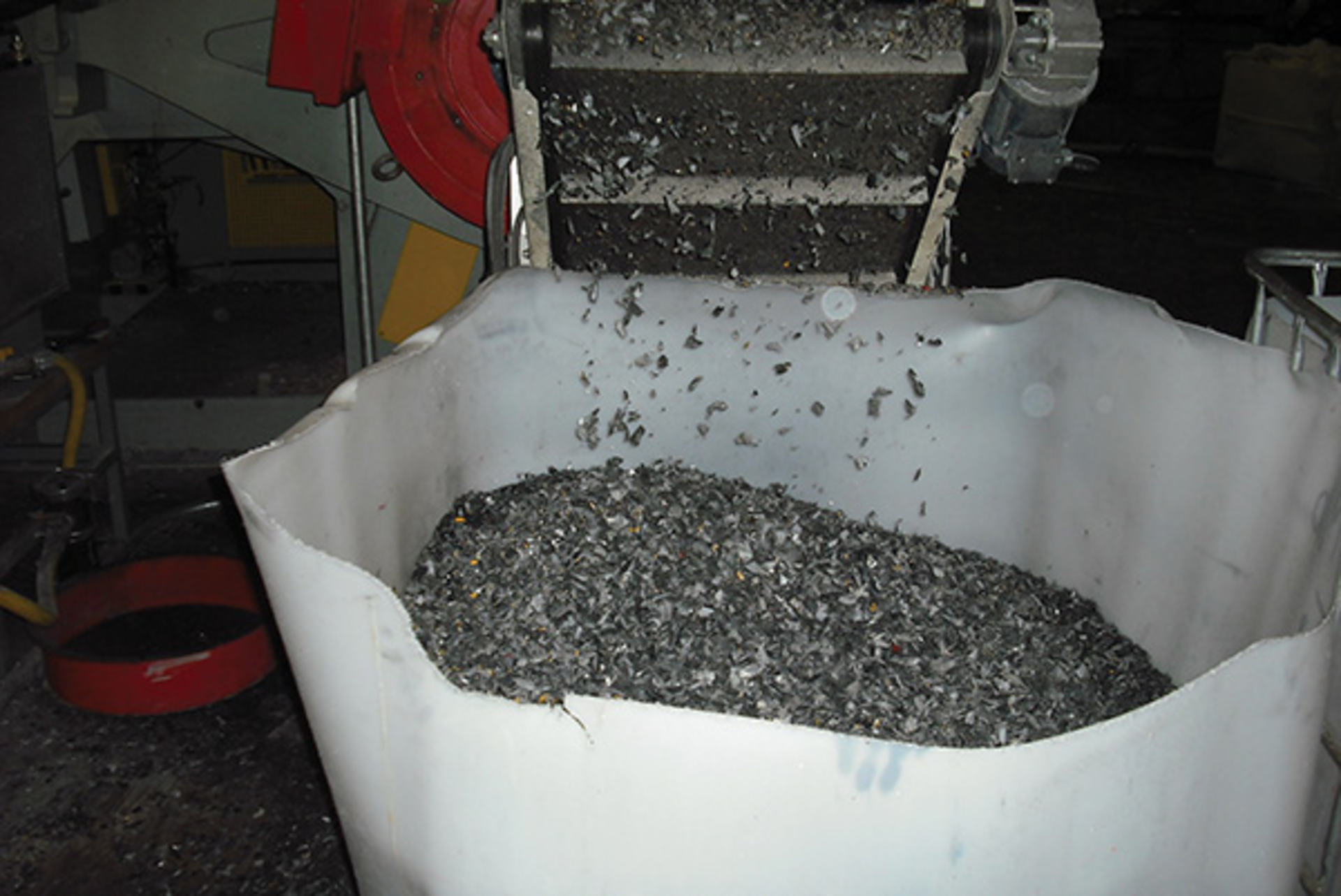 Engineered Recycling Co. LLC recycles high density polyethylene at its Charlotte, N.C., processing plant using shredders from Vecoplan LLC.