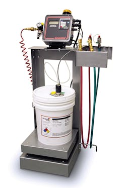 Riverdale's Sealed Color is a sealed system of gravimetric dosing equipment. Maguire provides the controls. Riverdale's Sealed Color is a sealed system of gravimetric dosing equipment. Maguire provides the controls.