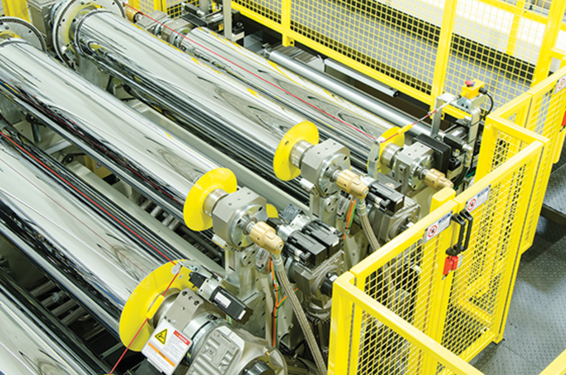 The Super G Multi-Nip roll stand.