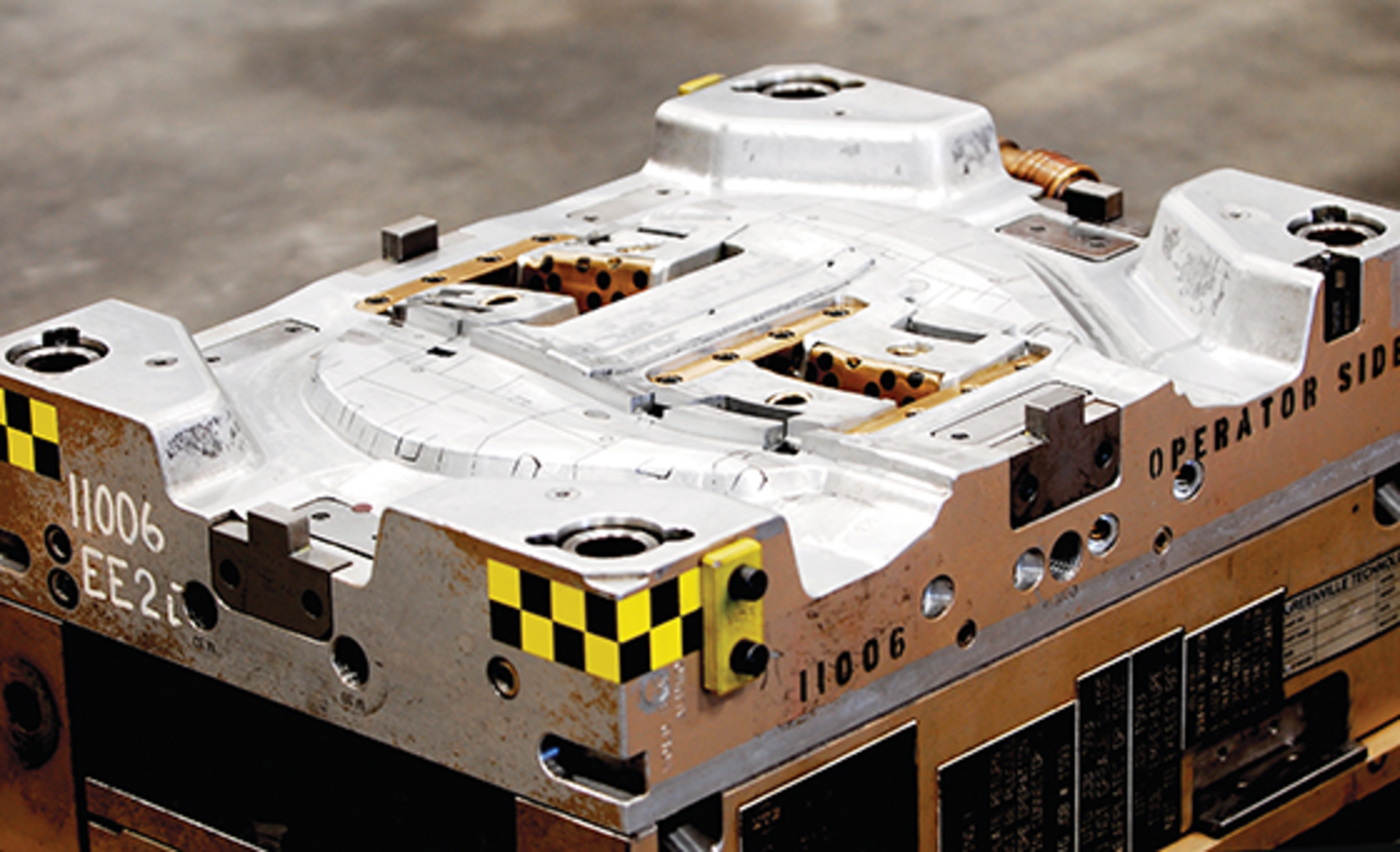 Production aluminum tooling is robust enough to operate flawlessly after 2 million cycles while trimming cycle times compared to steel..