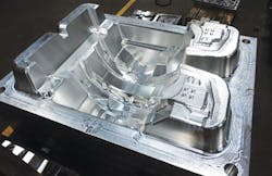 An aluminum tool from Unique Tool & Gauge An aluminum tool from Unique Tool & Gauge