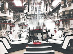 Next Generation's seven-layer Varex II blown film line. Next Generation's seven-layer Varex II blown film line.