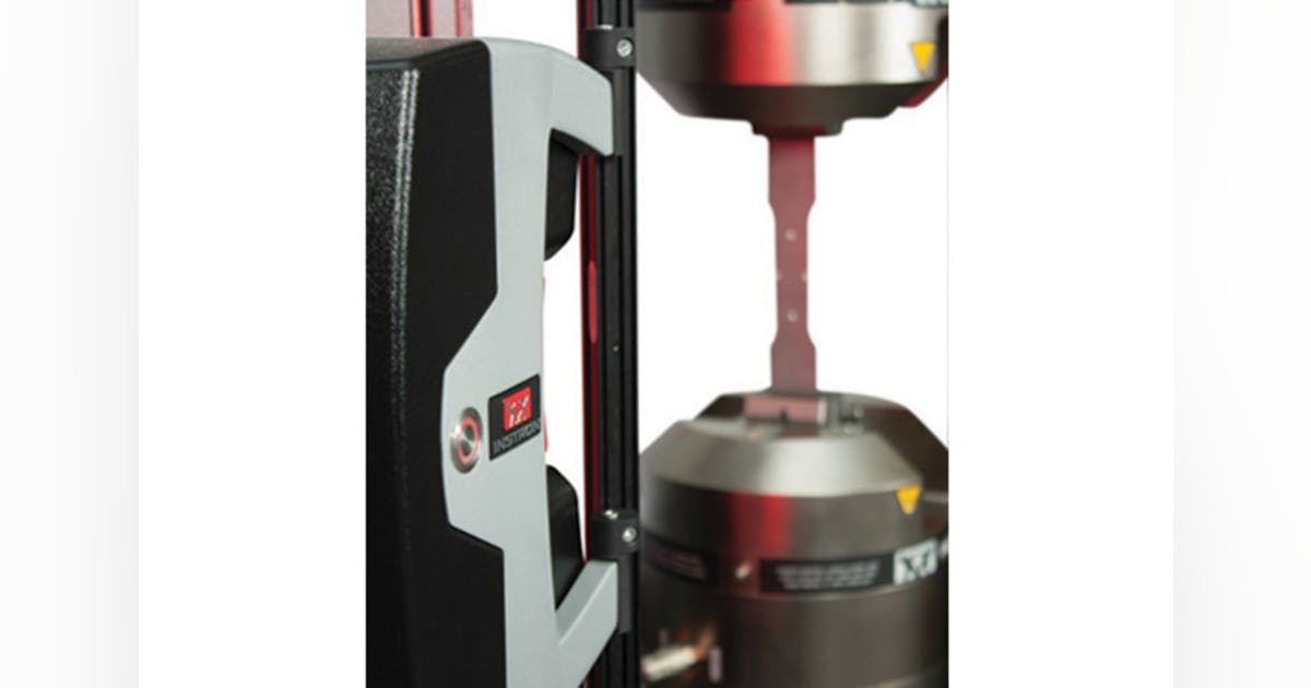 Instron releases next-generation advanced video extensometer | Plastics ...
