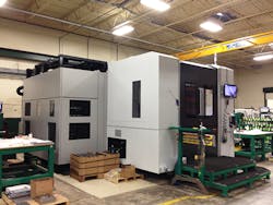 The DMG Mori machining center operates 24 hours per day with three shifts. The DMG Mori machining center operates 24 hours per day with three shifts.