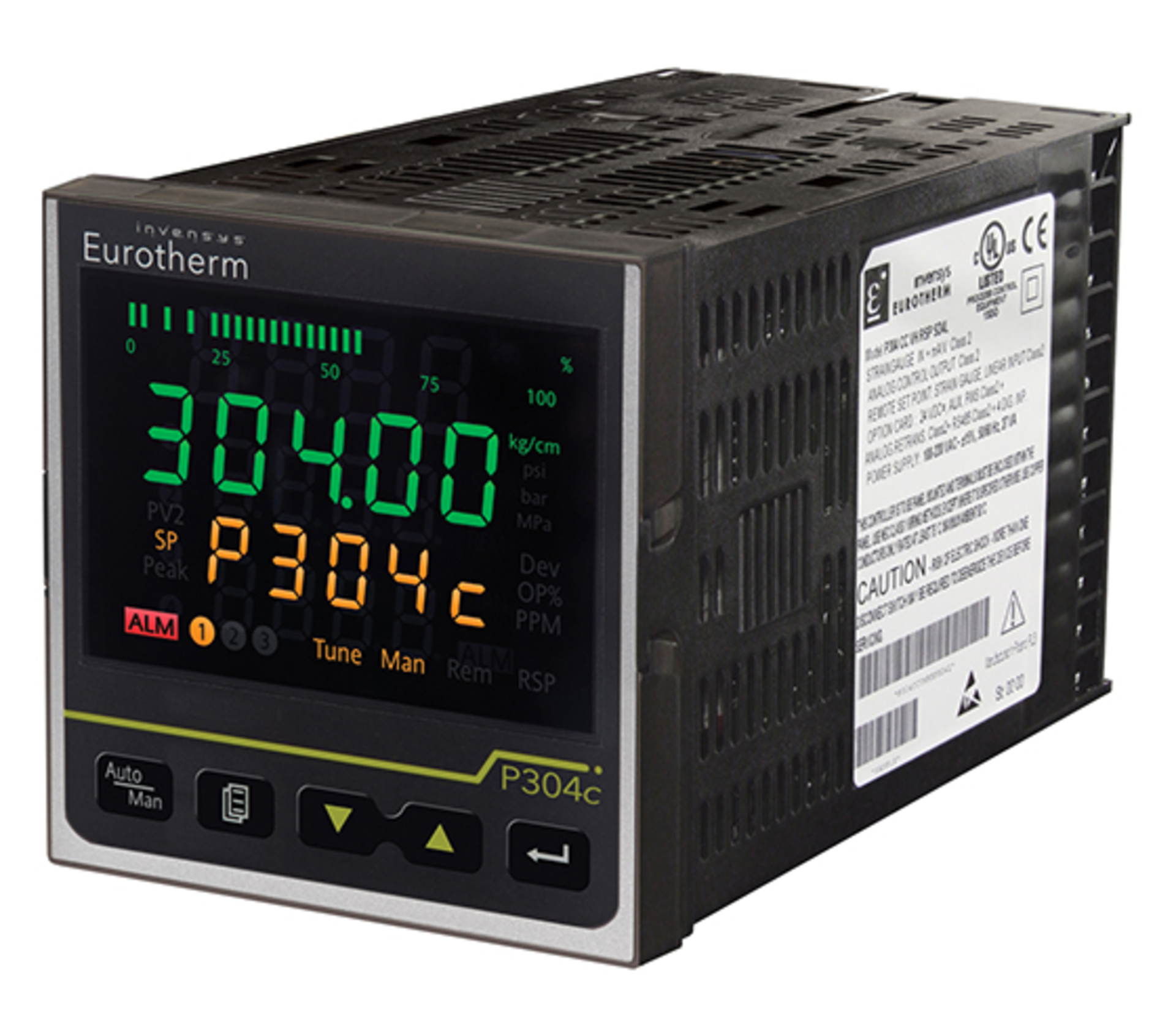 Eurotherm's P304 melt-pressure indicator and controller
