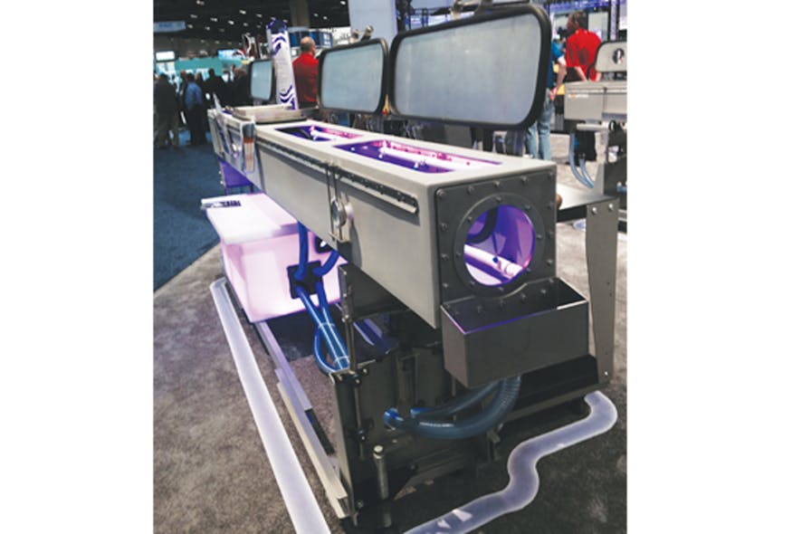 Molded cooling tanks dramatically cut costs Plastics Machinery