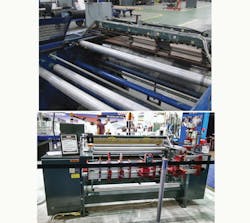 It looked new but the bag machine in GEC's NPE booth was a rebuilt unit, and not originally a GEC product. It looked new but the bag machine in GEC's NPE booth was a rebuilt unit, and not originally a GEC product.