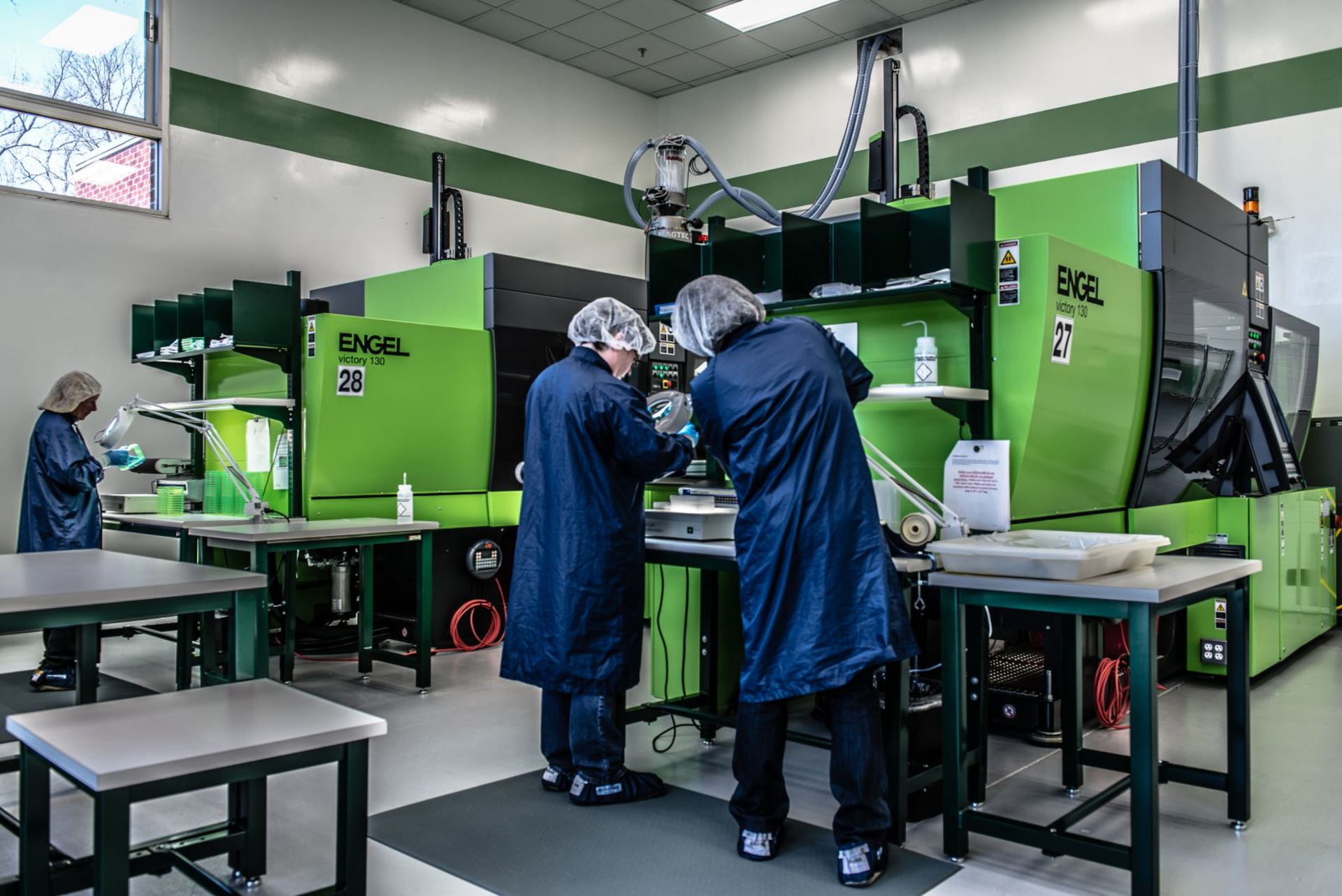 Inside Sterling's cleanroom in Lancaster, Mass.