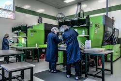Inside Sterling's cleanroom in Lancaster, Mass. Inside Sterling's cleanroom in Lancaster, Mass.
