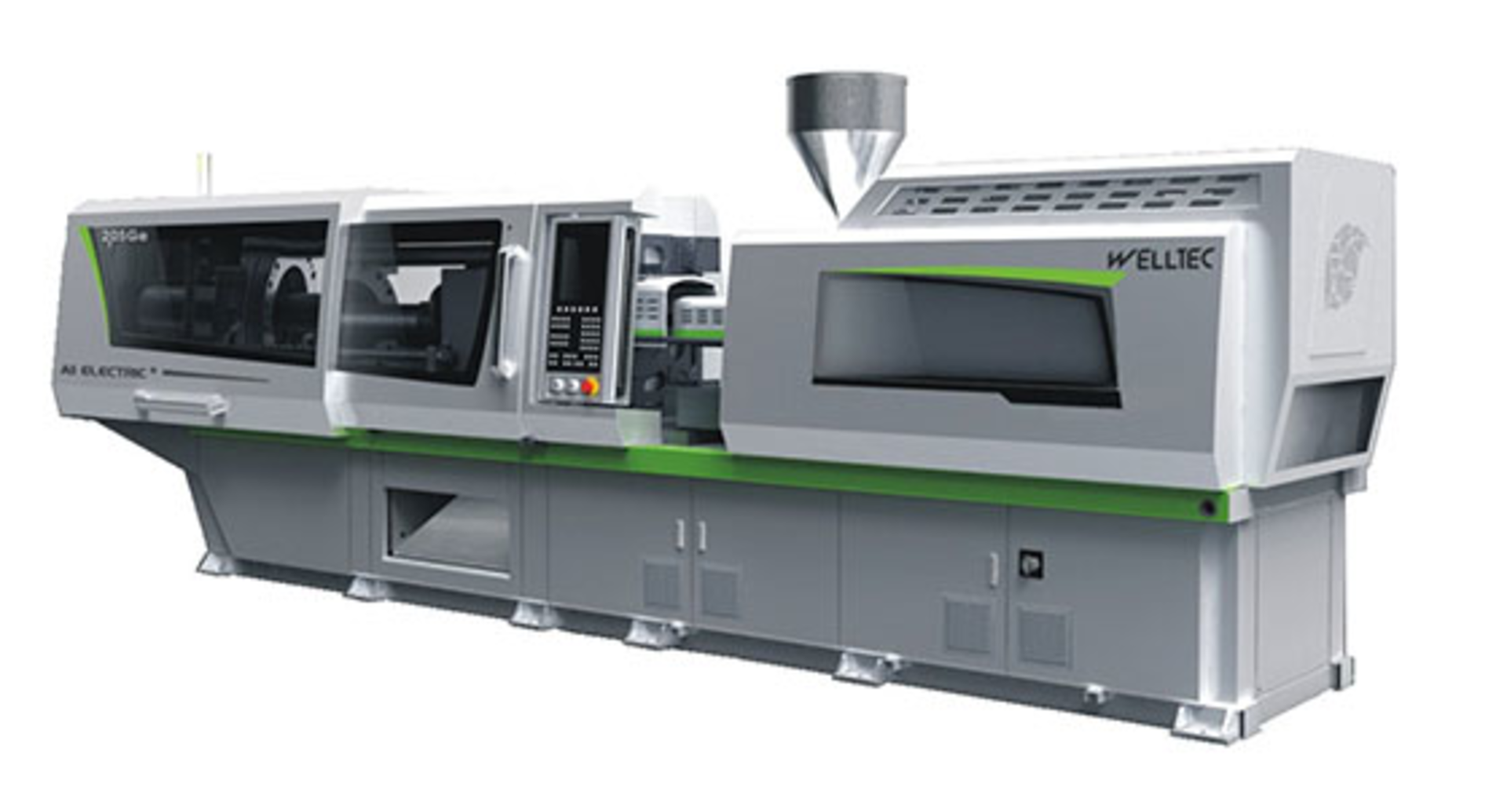 The Welltec Ge105 all-electric injection molding machine