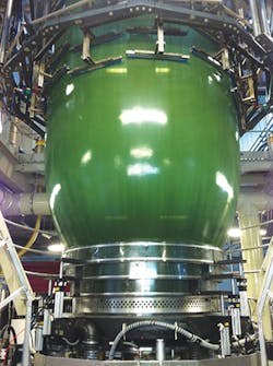 Davis-Standard has found success retrofitting blown film lines with its UpJet air ring system. With help from Davis-Standard, a customer in Europe saw the output from its blown film system increase by more than 25 percent. Davis-Standard has found success retrofitting blown film lines with its UpJet air ring system. With help from Davis-Standard, a customer in Europe saw the output from its blown film system increase by more than 25 percent.