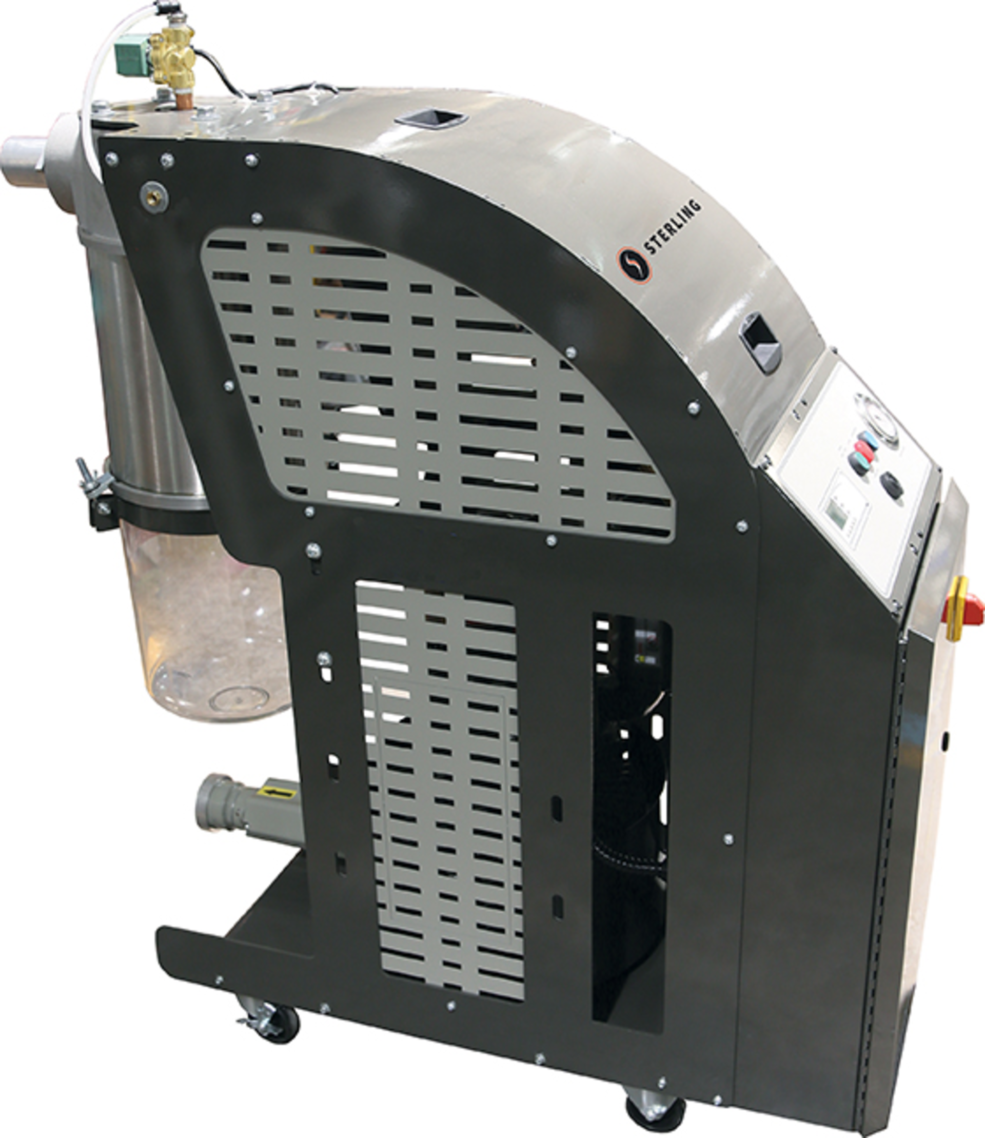 The AEC VP series is a complete conveying system &acirc;&euro;&rdquo; controls, filter and blower &acirc;&euro;&rdquo; in a compact, portable package.