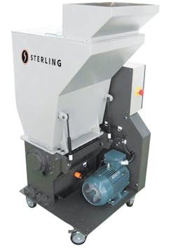 Sterling's 6.5 series beside-the-press granulator Sterling's 6.5 series beside-the-press granulator