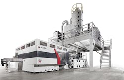 Milacron's preform molding system Milacron's preform molding system