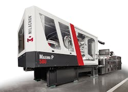 Milacron's Maxima P 500 Milacron's Maxima P 500