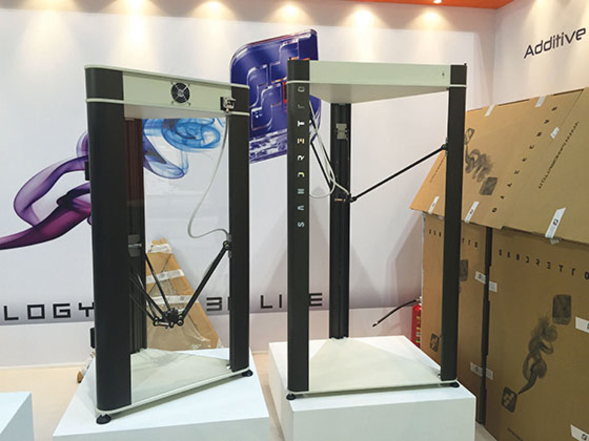 Sandretto's 3-D printer uses 1.73mm filament.