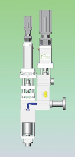 The latest enhancement for blow molding from W. Müller USA Inc. is a foam extrusion head for three-layer production. The latest enhancement for blow molding from W. Müller USA Inc. is a foam extrusion head for three-layer production.