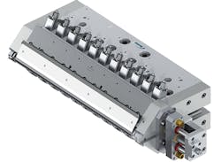 Nordson EDI's new SmartGap has a single-point adjustment feature created to turn hours of shutdown time due to product changeovers into minutes. Nordson EDI's new SmartGap has a single-point adjustment feature created to turn hours of shutdown time due to product changeovers into minutes.