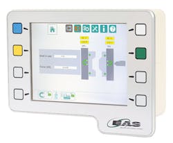 The MAGTCU 13 touch screen from EAS displays a wide range of control functions and can save data. The MAGTCU 13 touch screen from EAS displays a wide range of control functions and can save data.
