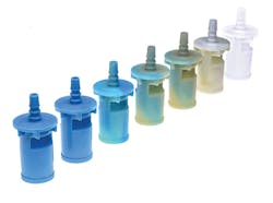 Ultra Purge 5150 purging compound from Moulds Plus incorporates new Ultra-X technology that replaces glass fibers so it can be used to purge hot-runner systems and mold parts that are fully recyclable. Ultra Purge 5150 purging compound from Moulds Plus incorporates new Ultra-X technology that replaces glass fibers so it can be used to purge hot-runner systems and mold parts that are fully recyclable.