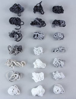 Suppliers of purging compounds have developed new formulations that trim changeover, maintenance and startup times while purging residue and contamination from the processing of engineering resins. Suppliers of purging compounds have developed new formulations that trim changeover, maintenance and startup times while purging residue and contamination from the processing of engineering resins.