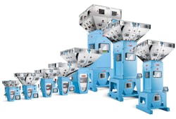 Moretto's wide range of patented DGM Gravix gravimetric blenders Moretto's wide range of patented DGM Gravix gravimetric blenders