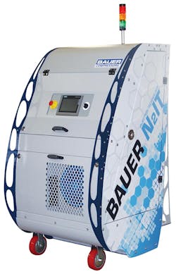 Bauer rolled out an all-in-one gas-assist unit featuring a generator, booster, storage supply and controller.
