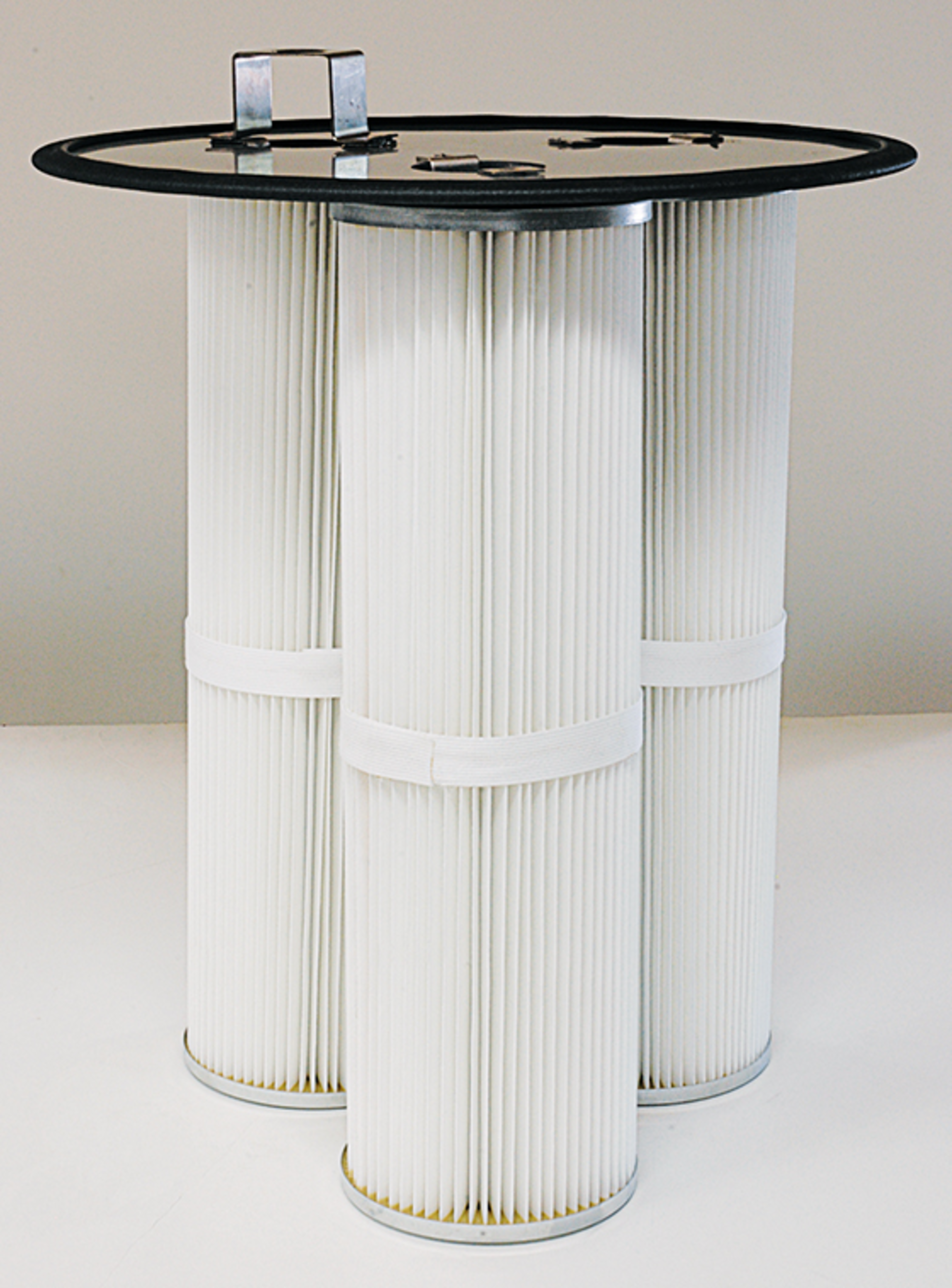 Washable Novatec PTFE 1-micron filters for powder loaders and receivers