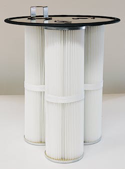 Washable Novatec PTFE 1-micron filters for powder loaders and receivers Washable Novatec PTFE 1-micron filters for powder loaders and receivers