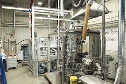 Maag's Sphero underwater pelletizing line Maag's Sphero underwater pelletizing line