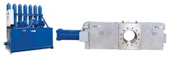 Berlyn ECM's BCM-20M slide-plate screen changer can process all thermoplastics. Berlyn ECM's BCM-20M slide-plate screen changer can process all thermoplastics.