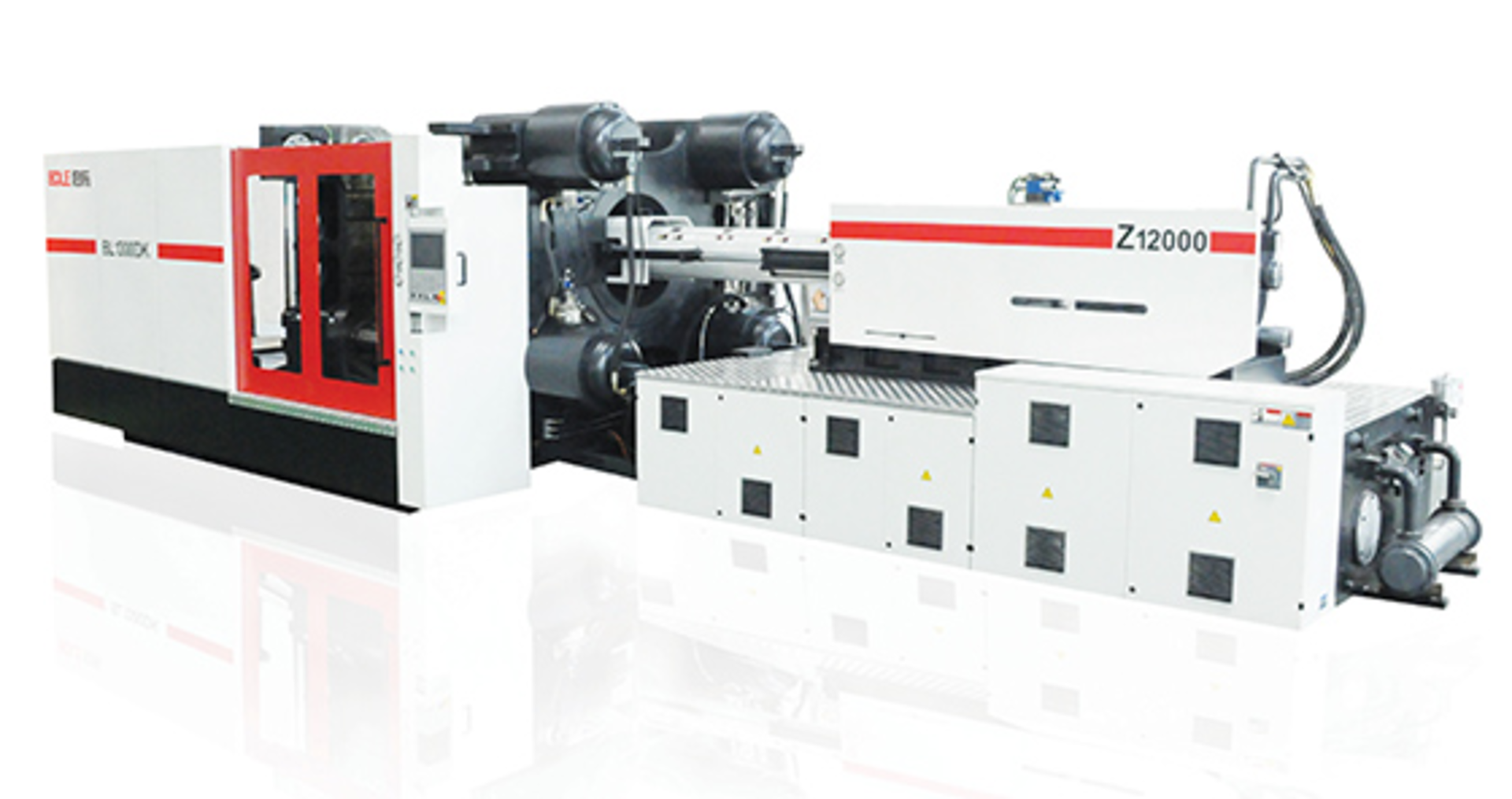 A prototype of Tech Bole's DK series injection press.