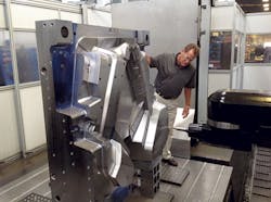 Roger Klouda at work. Roger Klouda at work.