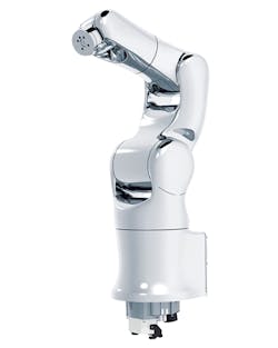 Denso Robotics' six-axis, compact, high-speed, VS-050 aseptic robot Denso Robotics' six-axis, compact, high-speed, VS-050 aseptic robot