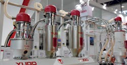 Yudo's first developmental center in Canada will introduce the company's materials-handling systems, PET preform mold making, hot-runner controls, factory automation and machining automation technologies. Yudo's first developmental center in Canada will introduce the company's materials-handling systems, PET preform mold making, hot-runner controls, factory automation and machining automation technologies.