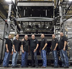The Brothers Alongi, from left: James J., Dave, James, Paul V., Mike, Paul Ryan and Pete. The Brothers Alongi, from left: James J., Dave, James, Paul V., Mike, Paul Ryan and Pete.