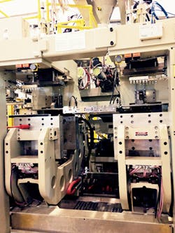 A machinery build in progress at Bekum's plant in Williamston, Mich. A machinery build in progress at Bekum's plant in Williamston, Mich.