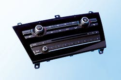 The two-component radio dial panel. The two-component radio dial panel.