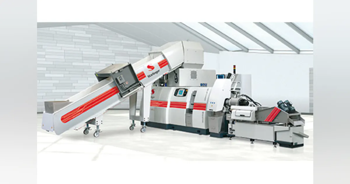 Starlinger Machine Starlinger adds active shredder to recycling line | Plastics Machinery ...