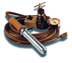 Kamweld's hot gas (heated-tool) welder Kamweld's hot gas (heated-tool) welder