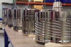 A variety of Gloucester Engineering dies after refurbishment A variety of Gloucester Engineering dies after refurbishment