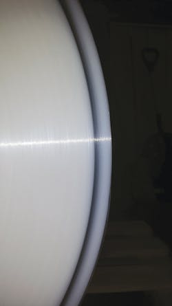 Brampton's Streamlined Coextrusion Die has rounded channels produced from two metal halves. Brampton's Streamlined Coextrusion Die has rounded channels produced from two metal halves.