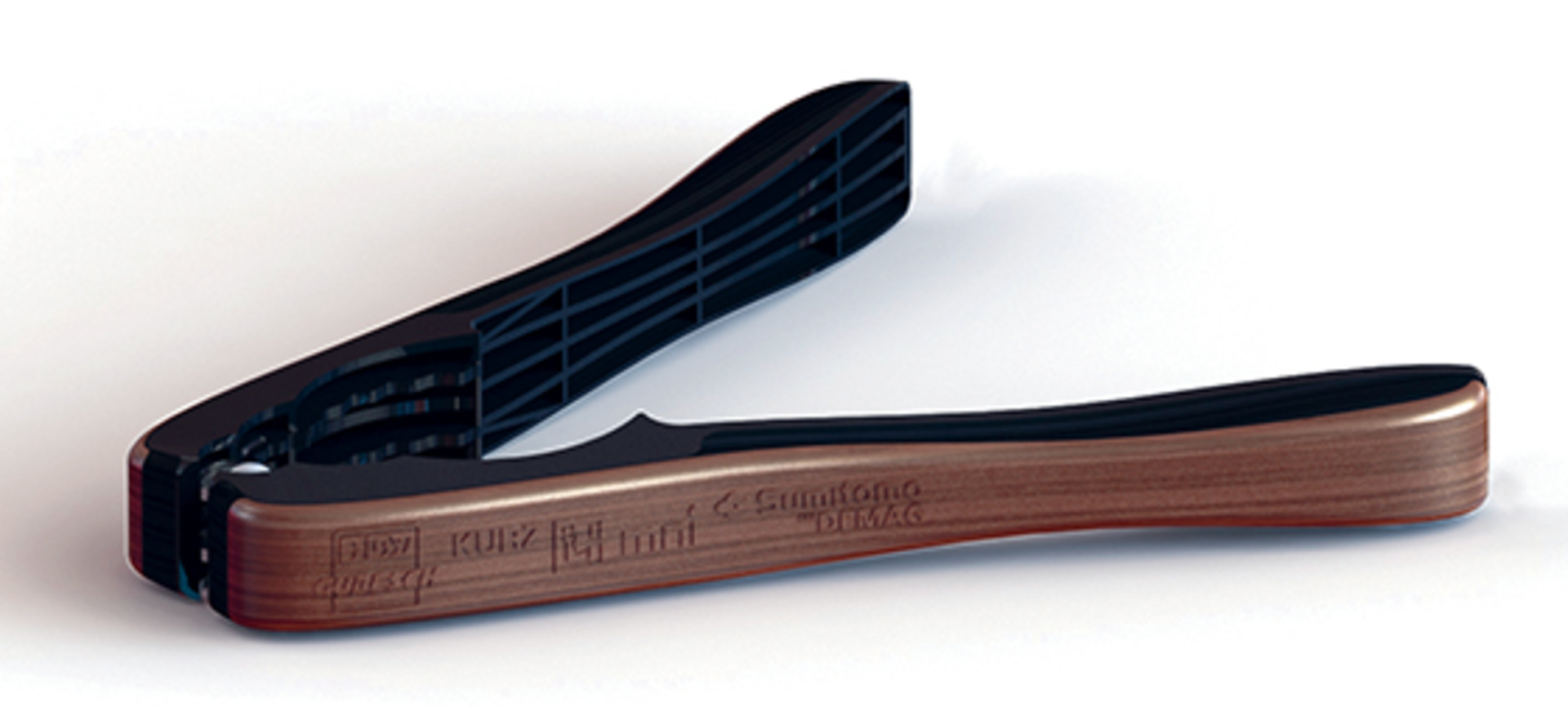 A nutcracker molded by a a Systec Servo 210 injection molding machine