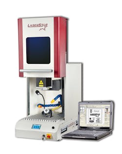 LaserStar's laser-marking system LaserStar's laser-marking system