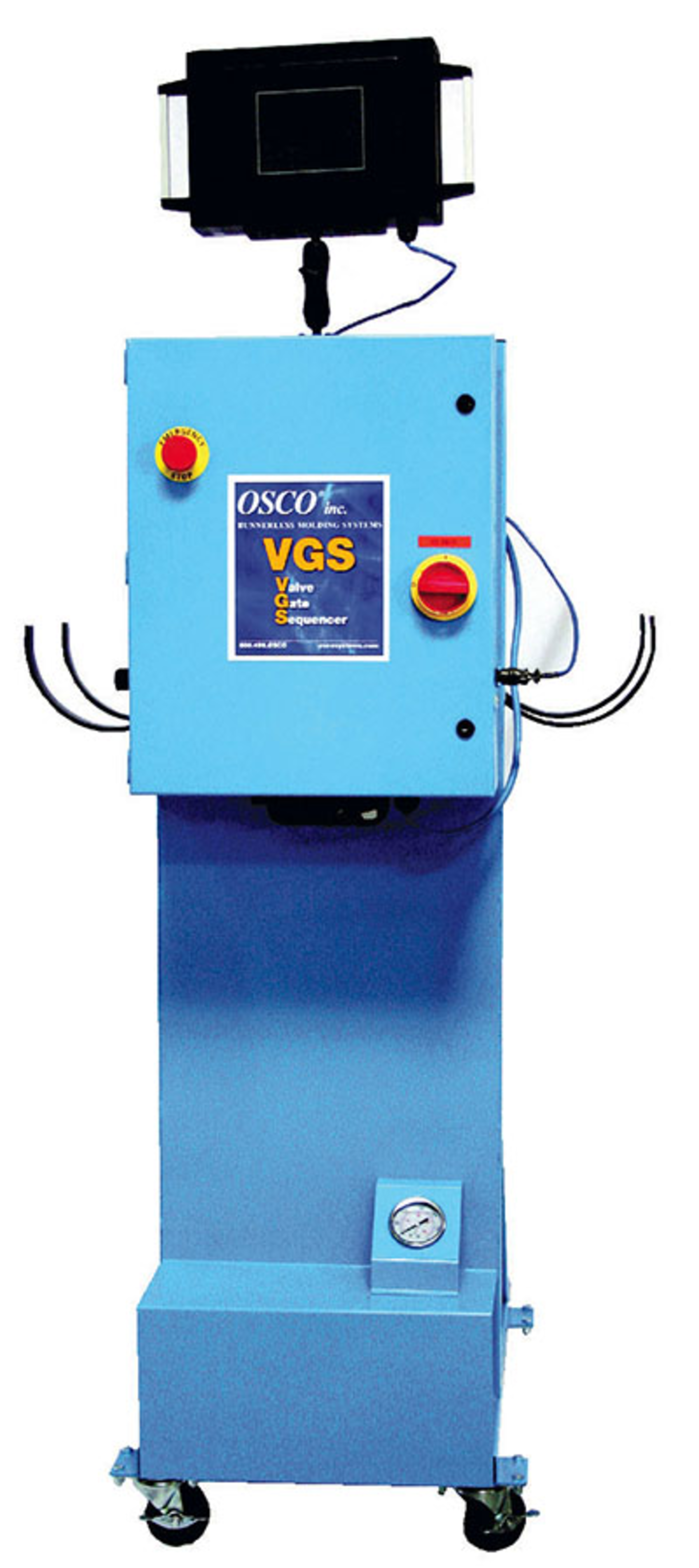 Osco&acirc;&euro;&trade;s full-featured valve-gate sequencer (VGS)