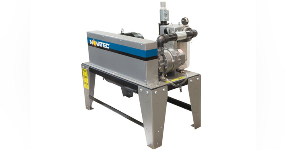Novatec enhances its vacuum pumps | Plastics Machinery & Manufacturing