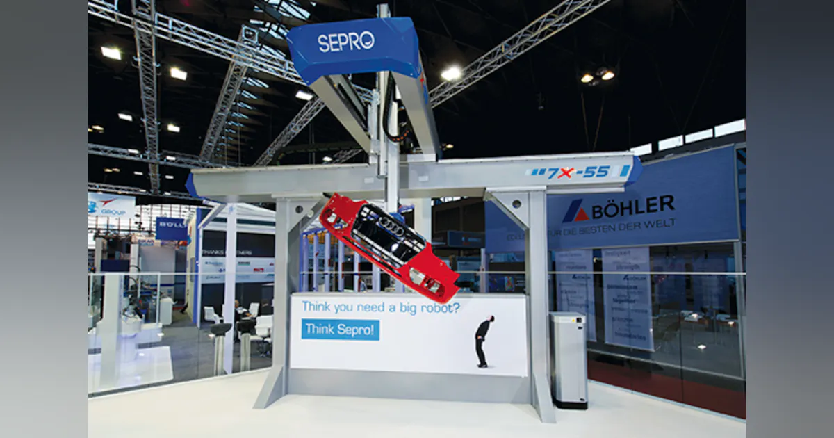 Sepro adds 7X-55 robot to series | Plastics Machinery Manufacturing