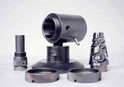 Guill has debuted its Bullet II, a quick-change extrusion head that requires no locking nuts or bolts. Guill has debuted its Bullet II, a quick-change extrusion head that requires no locking nuts or bolts.